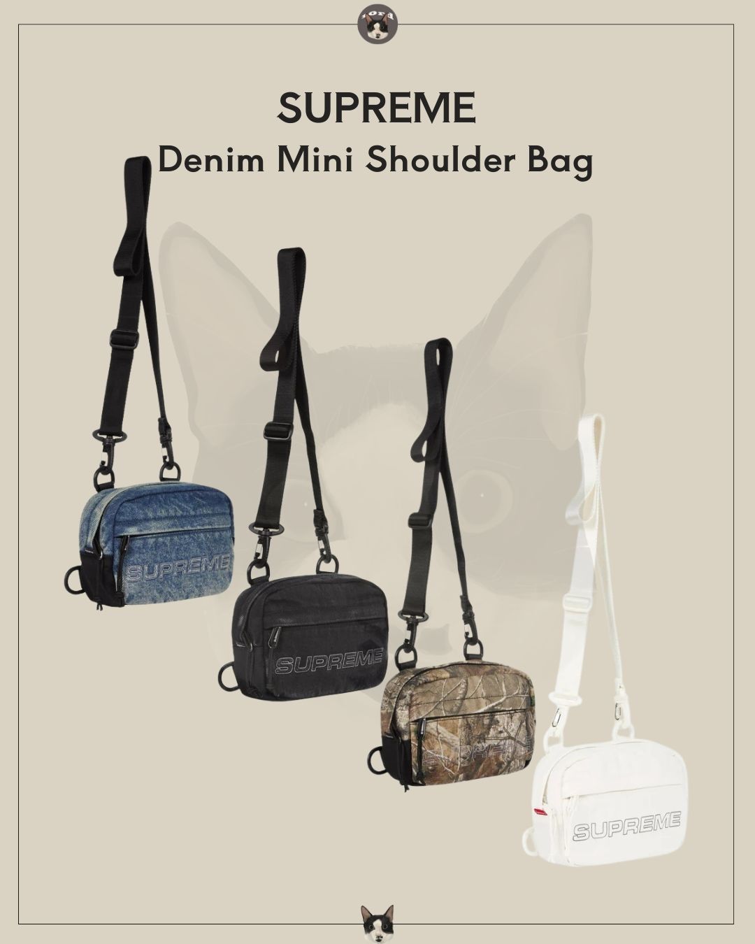25AW Denim Mini Shoulder Bag