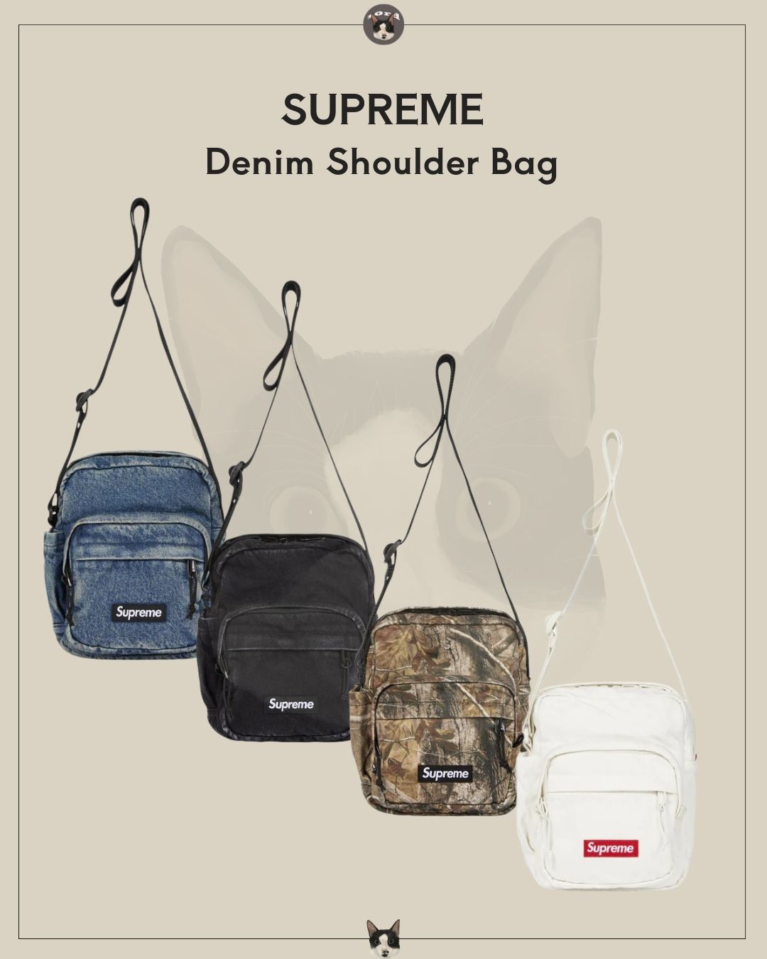 25AW Denim Shoulder Bag