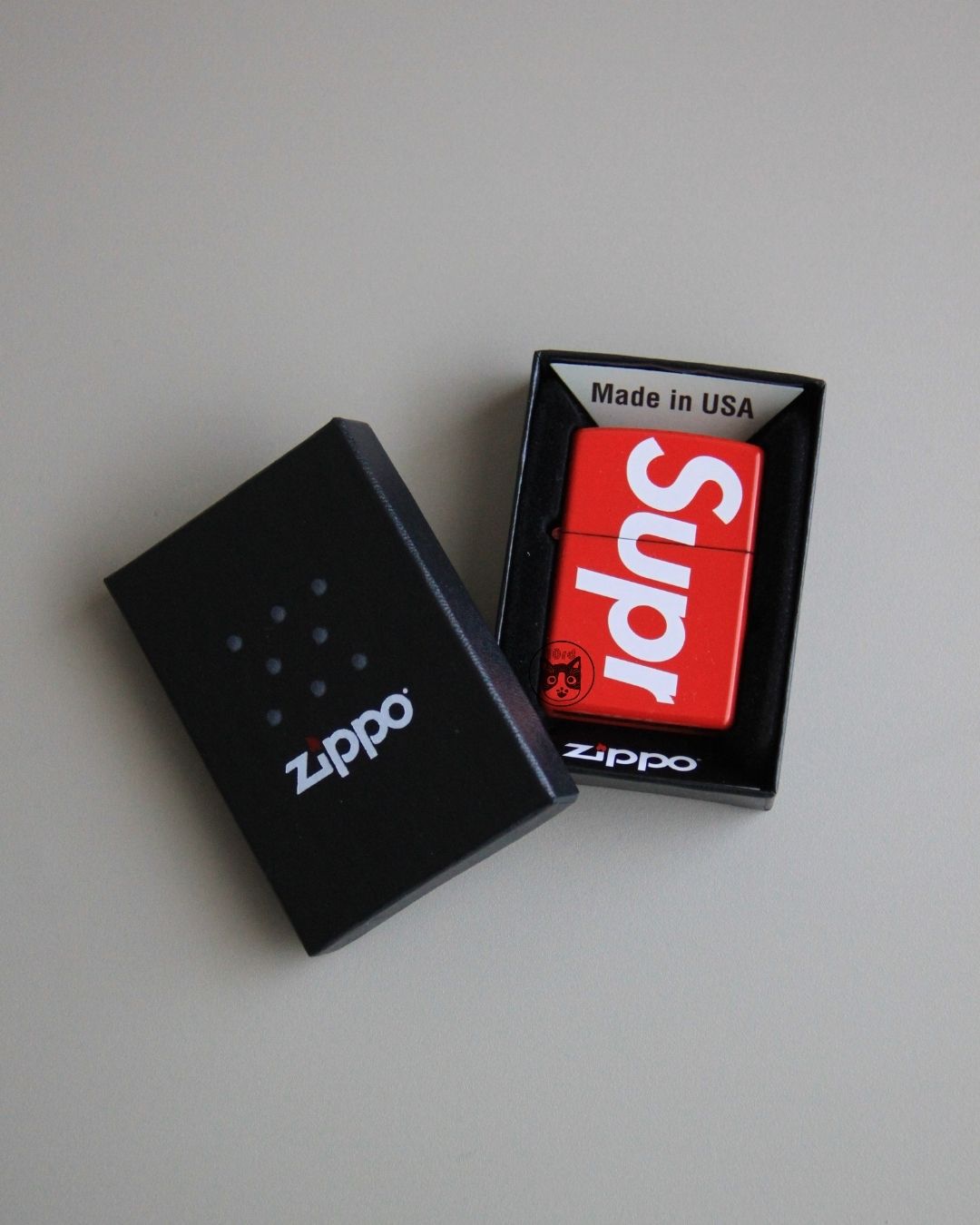 Supreme Logo Zippo
