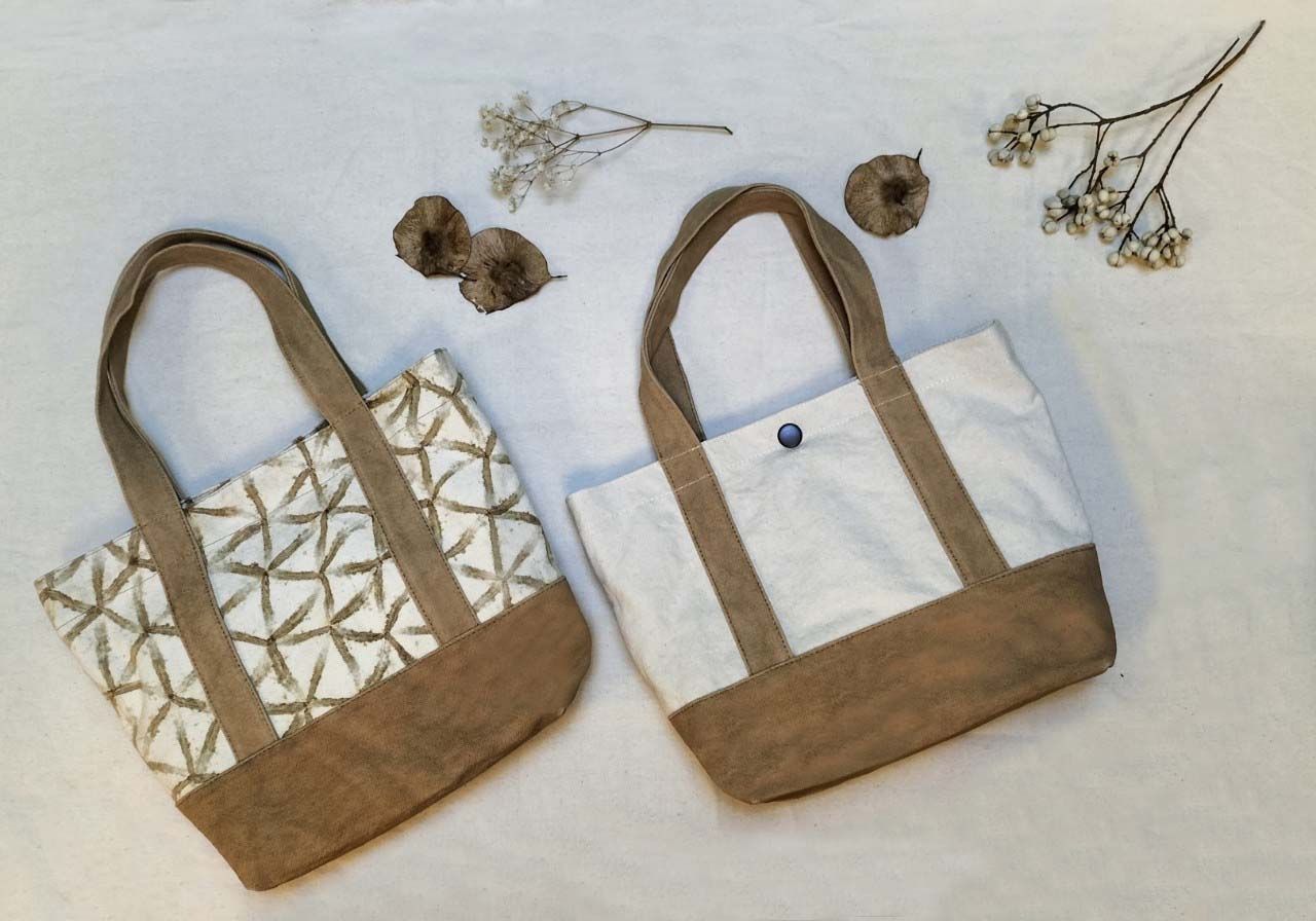 【香蕉全利用】香蕉蕉染包 香蕉乳汁染 帆布包