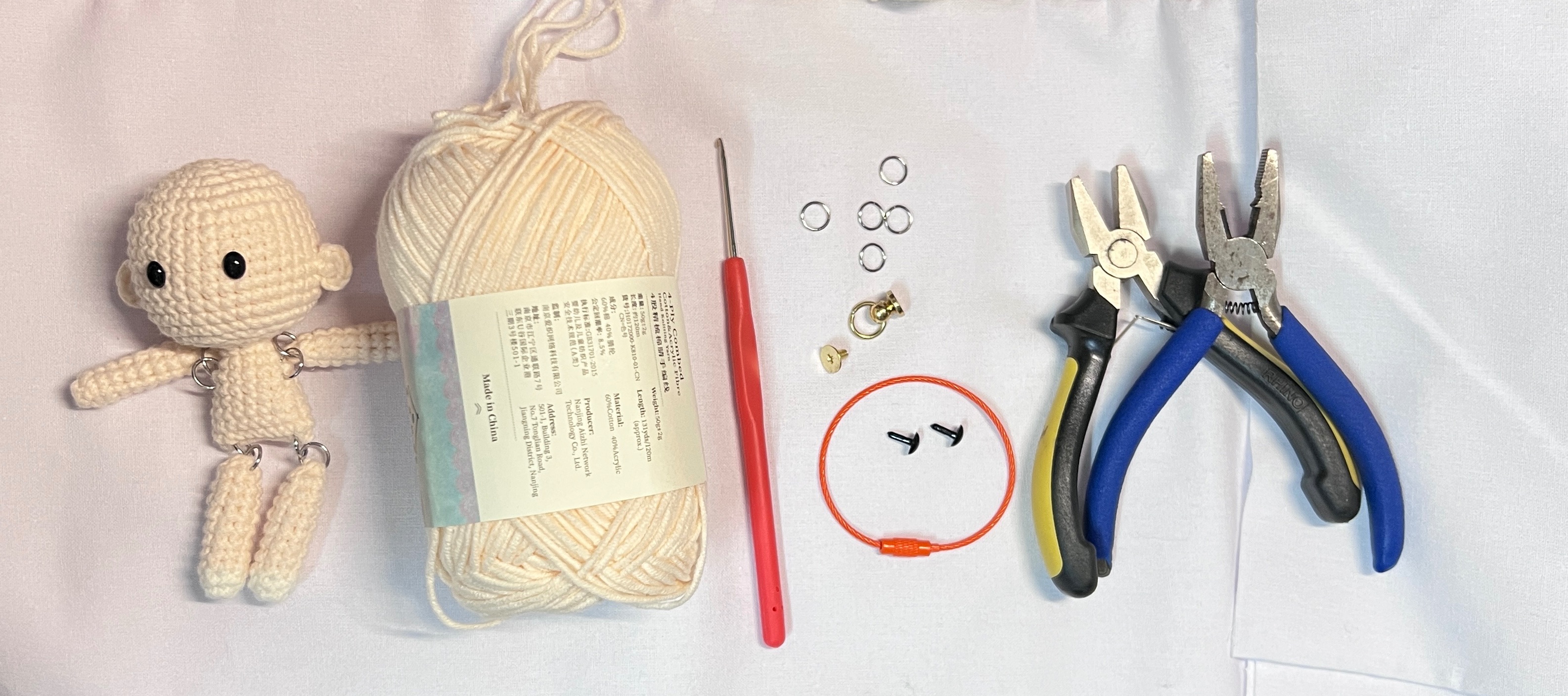 素體c環四肢搖擺人偶