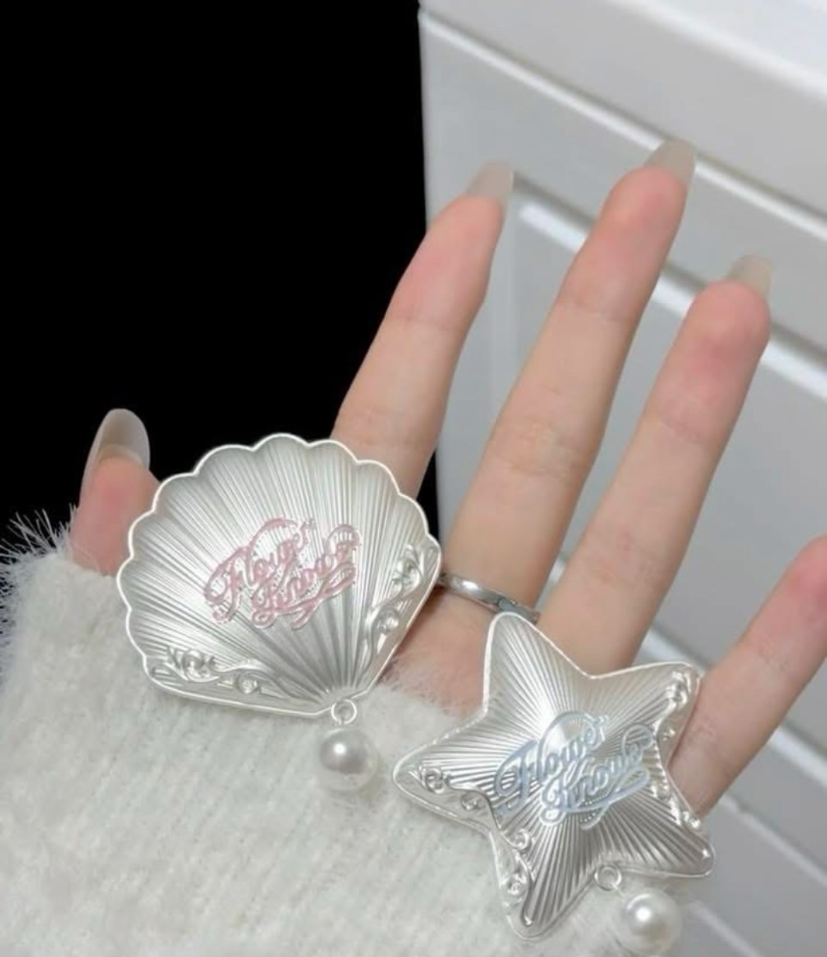 貝殼珍珠系列髮夾 預購