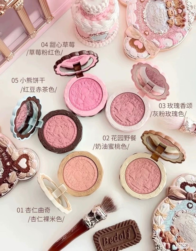 花知曉小熊系列腮紅