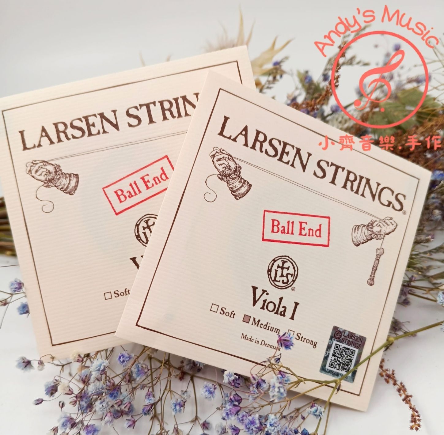 Larsen Viola A 弦 （中提琴 A 弦） 球末 Ball End