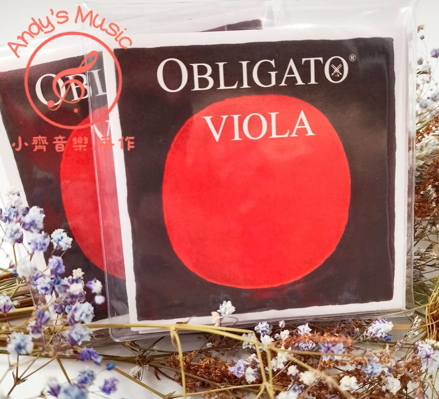 Pirastro Obligato Viola 弦線套組（中提琴弦）