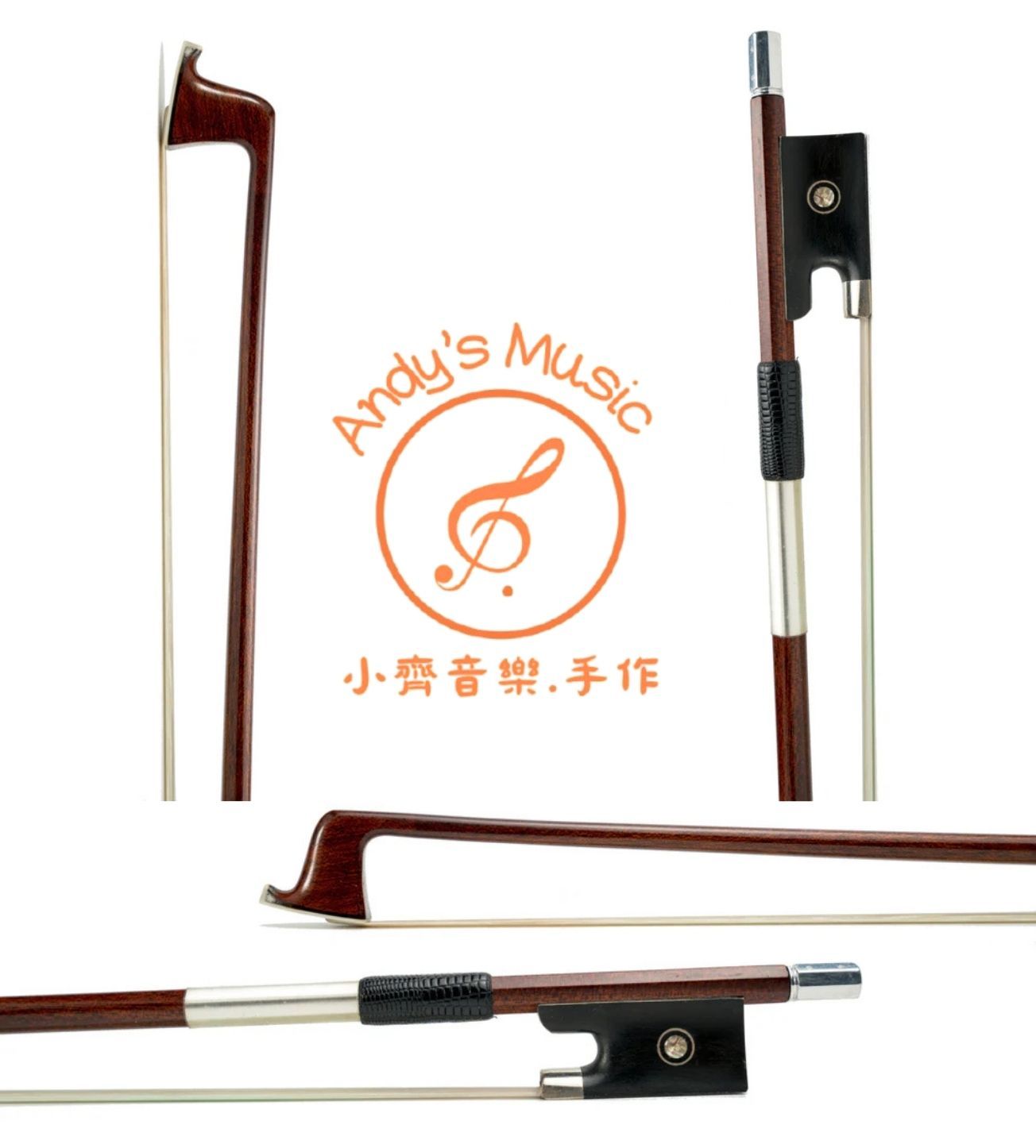 🎻 高級木包碳纖小提琴弓 4/4｜穩定耐用・音色集中