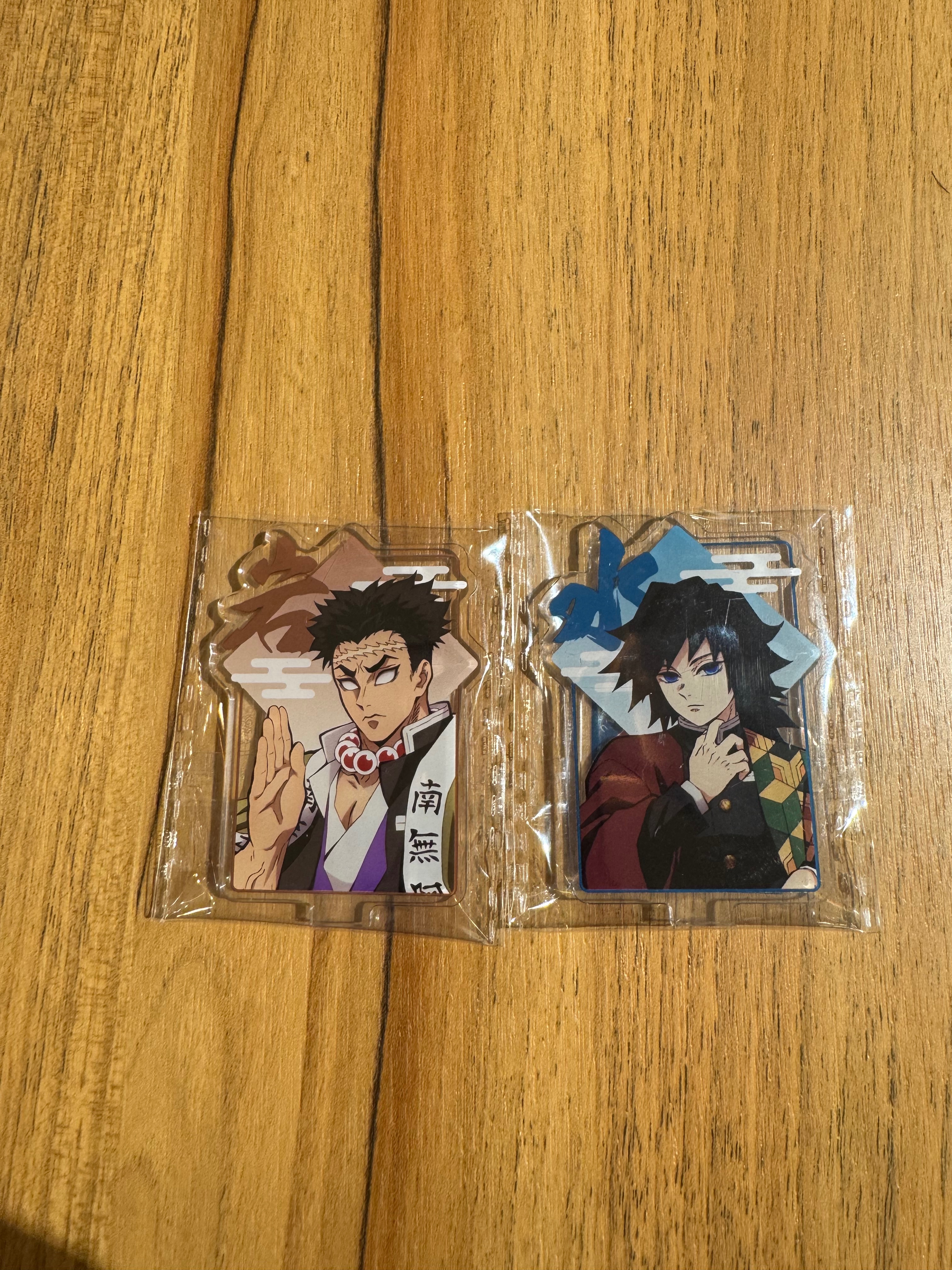 鬼滅之刃華山快閃店-義勇壓克力+行冥壓克力