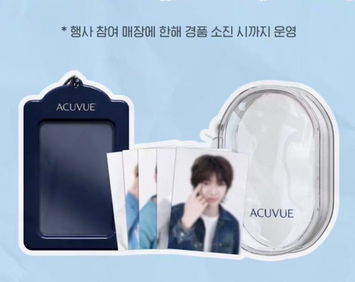 隱形眼鏡代言卡