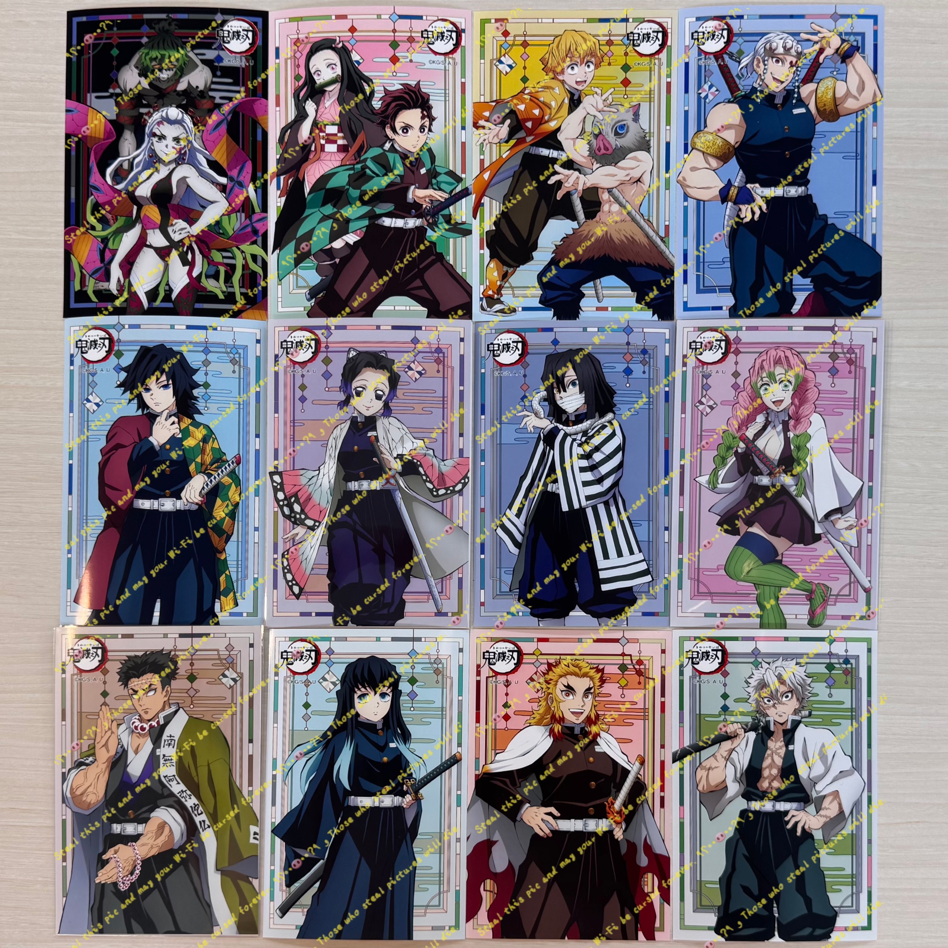 鬼滅之刃【上弦集結，前進刀匠村】角色相片卡