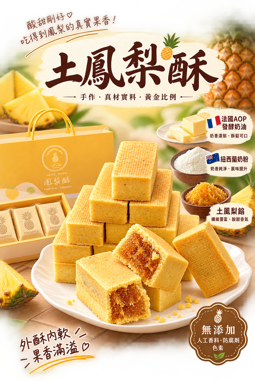 金磚土鳳梨酥
