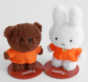 韓國正版代購 米飛兔 米菲兔 Miffy 站立小公仔 玩偶 娃娃 15cm