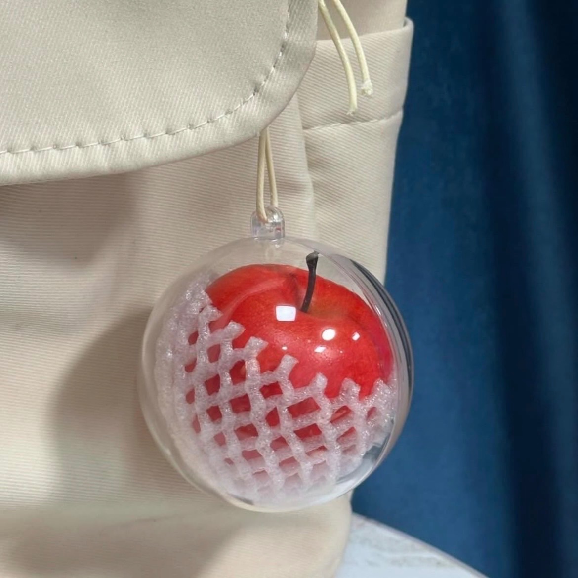 圓滾滾的蘋果吊飾🍎（包含外殼）
