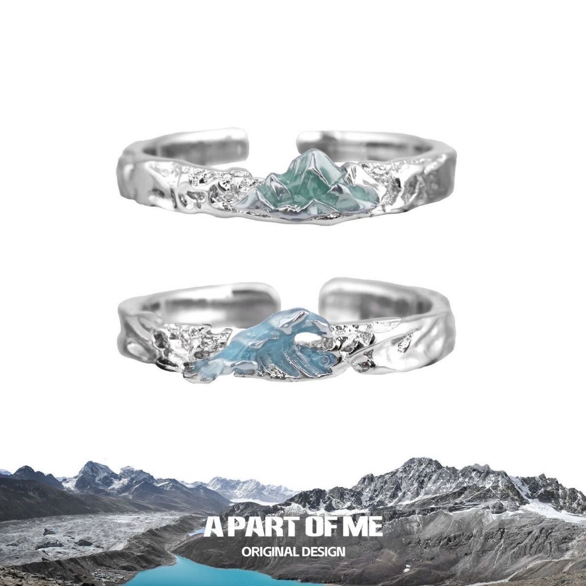 山盟海誓⛰️開口戒