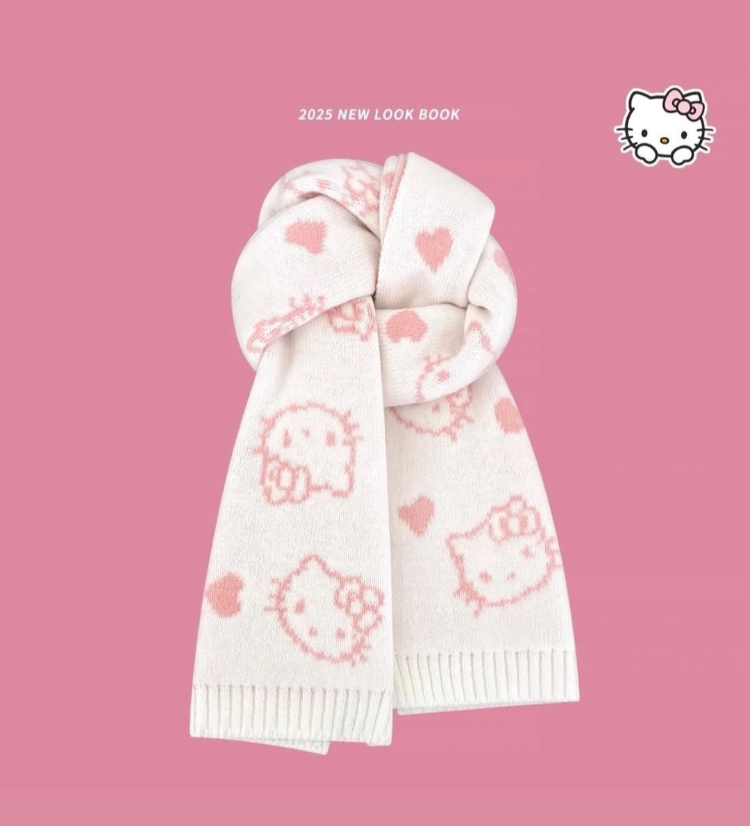 數量不多！kitty圍巾🧣