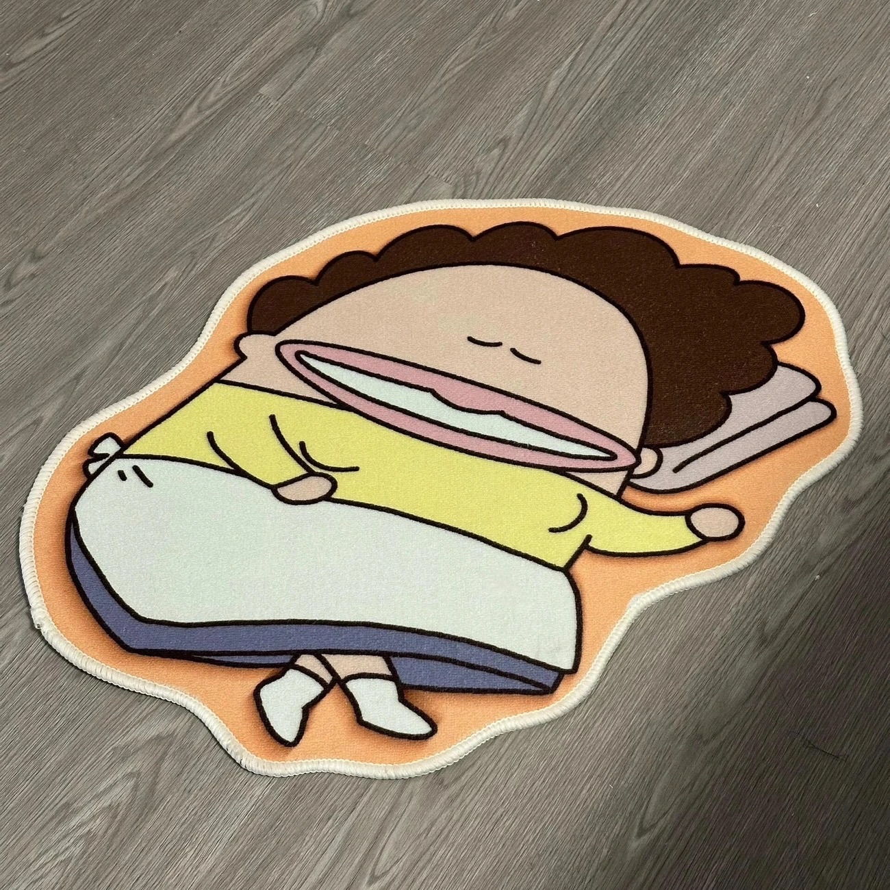 超可愛！！花媽地毯