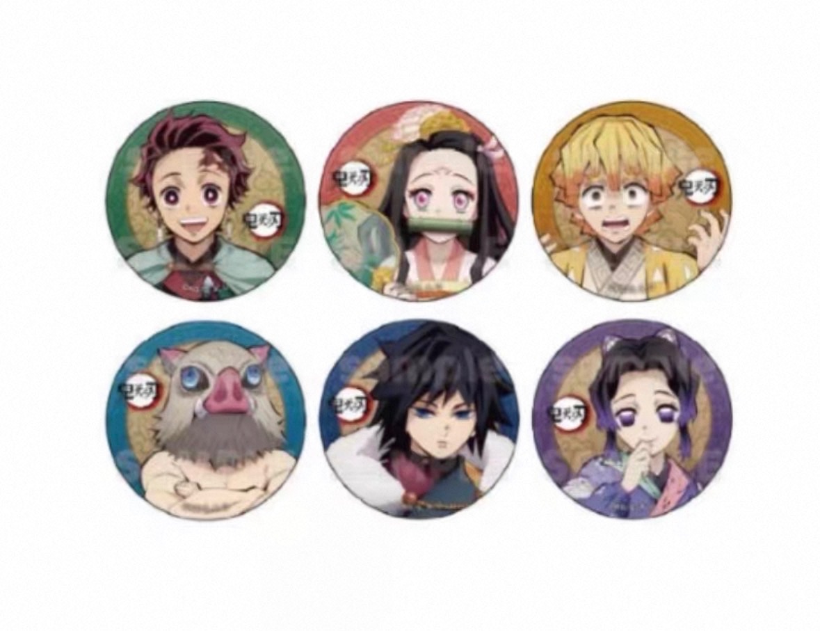 鬼滅之刃 正版 滬版 中國限定 中國風服飾徽章 確認款