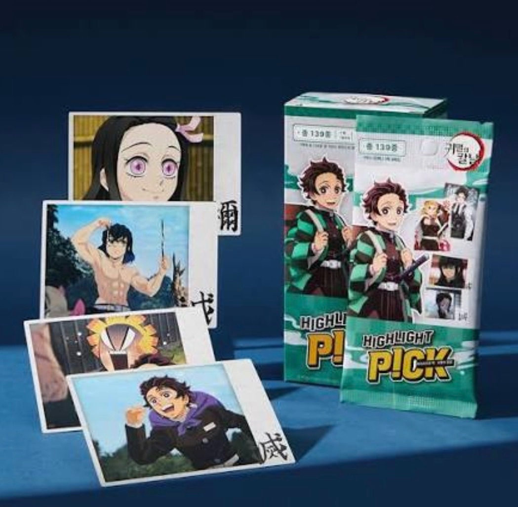 韓國 鬼滅之刃 拍立得小卡