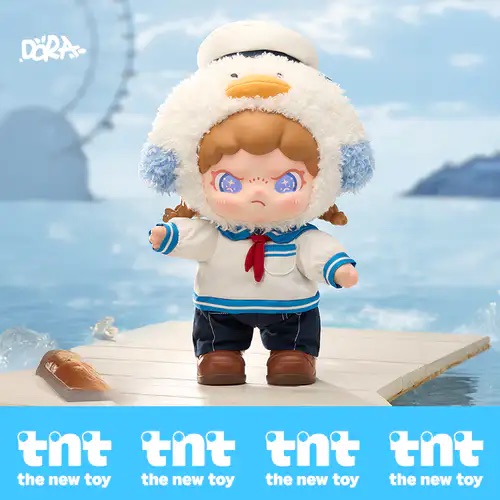 預購!【tnt】DORA鷗嚕嚕搪膠毛絨公仔大娃（30公分）