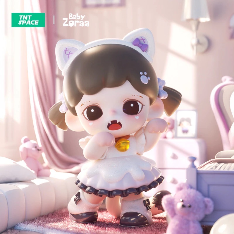 預購!【tnt】Zoraa PVC大娃-好運小貓（16公分）