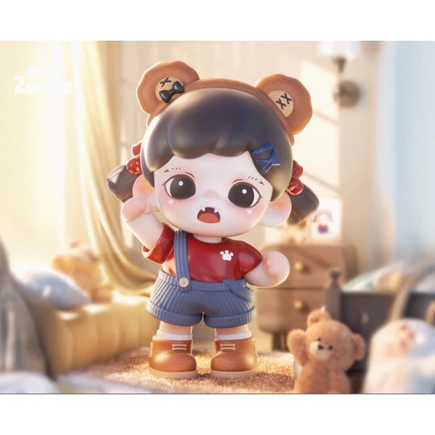 預購!【tnt】Zoraa PVC大娃-加油熊崽（16公分）