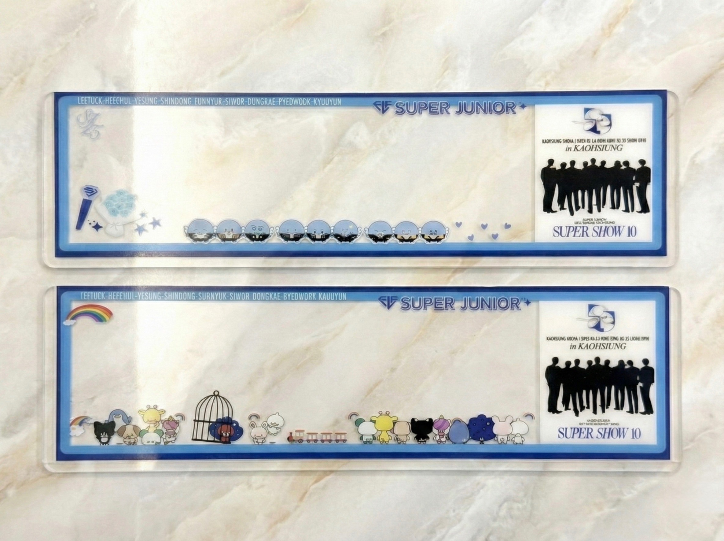［欸噗推薦］SUPER JUNIOR 20周年巡演 20周年巡演 高雄/台北場 壓克力門票收納夾