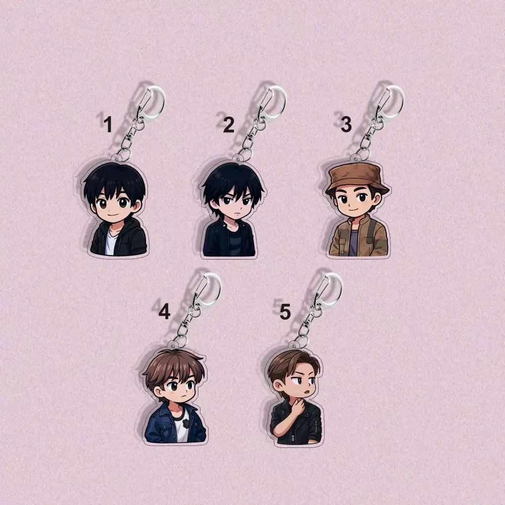 CORTIS 卡通人物鑰匙圈