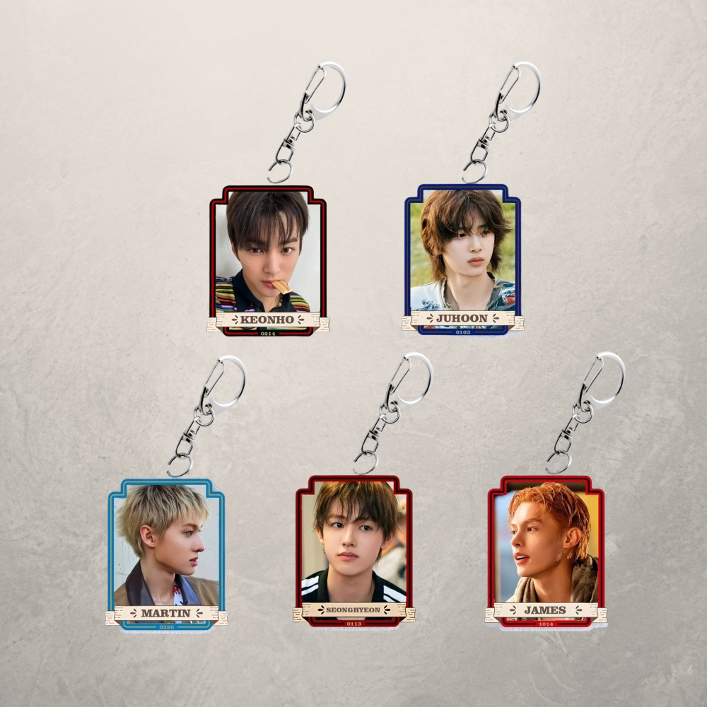 CORTIS - 人物鑰匙圈 C 款