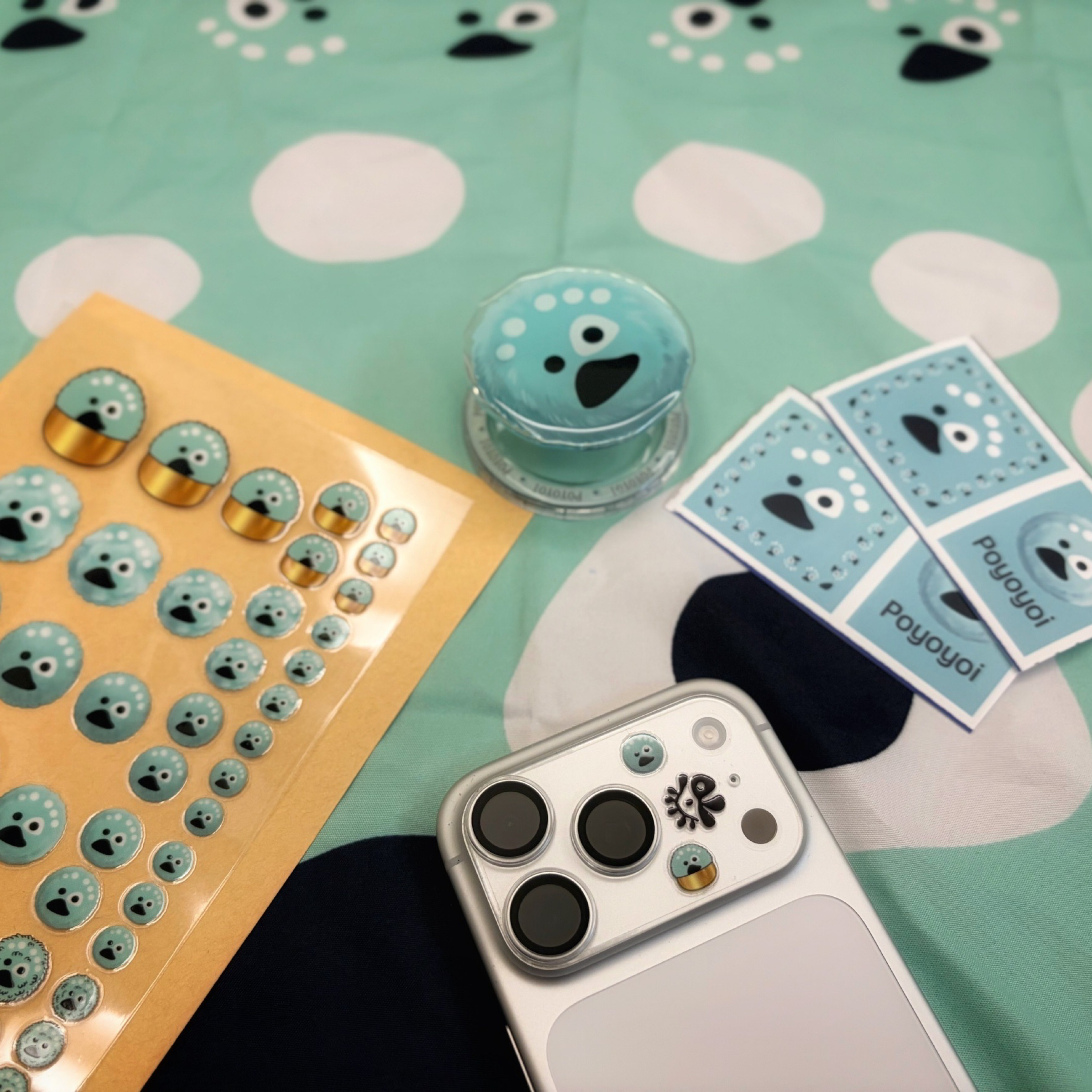 ＜CORTIS＞ Popoyoi Logo 水晶 UV 貼紙 不乾膠防水貼紙