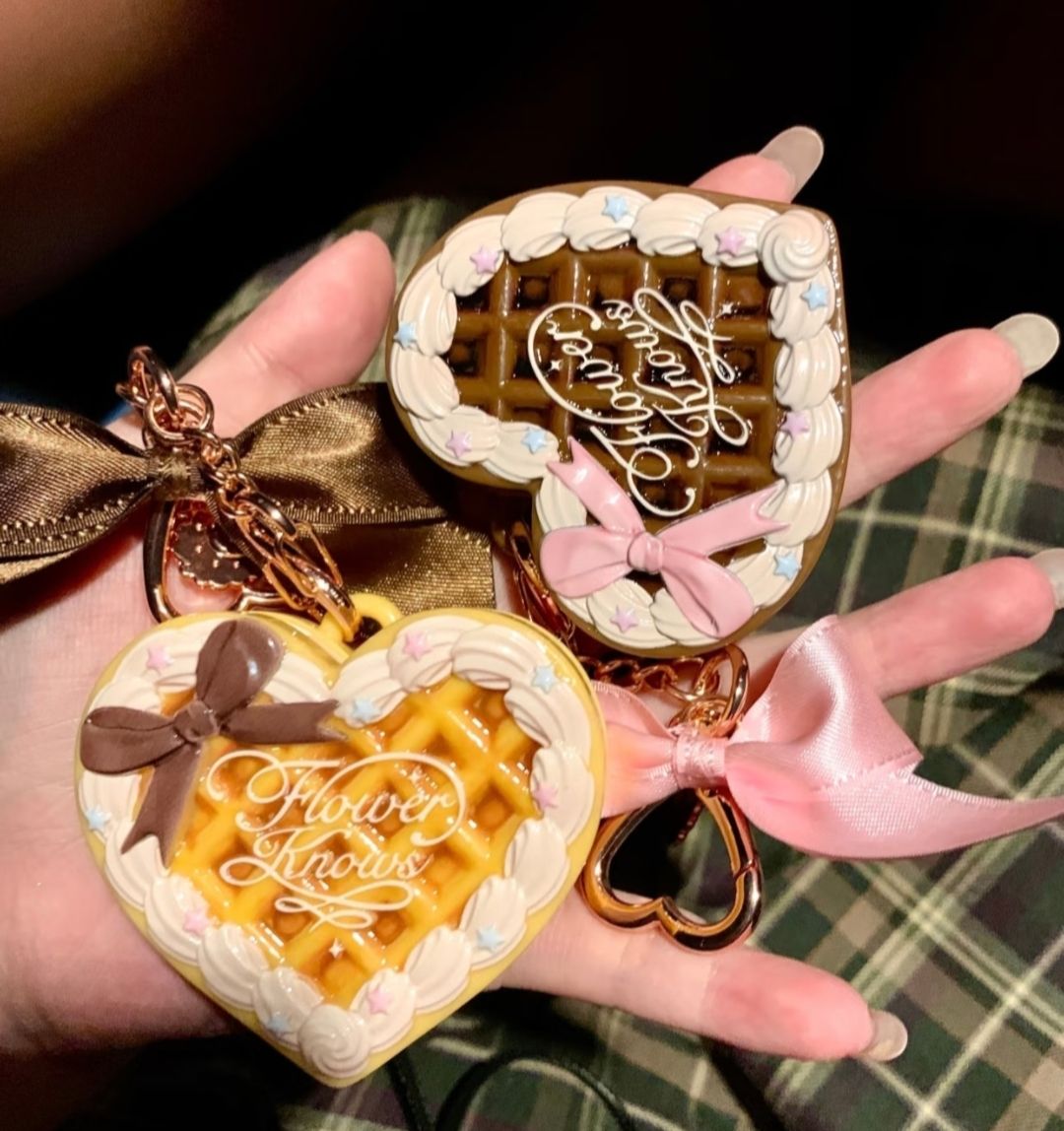 🧸蜜粉餅掛件