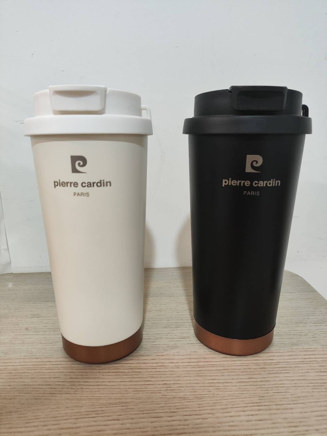 陶瓷保溫隨行杯（容量500ml，內膽不鏽鋼+陶瓷塗層）黑、白款