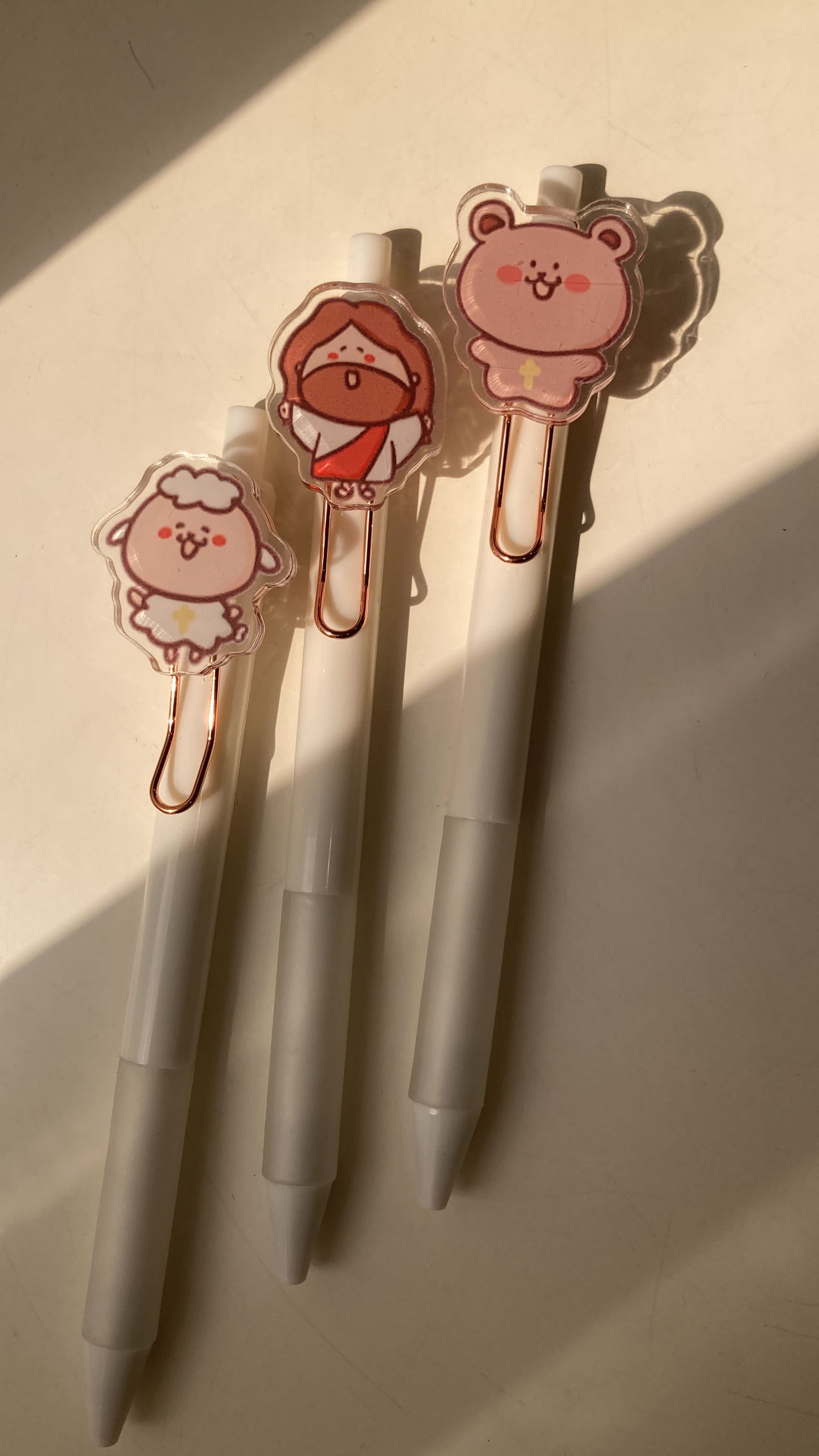 壓克力黑色水性原子筆
