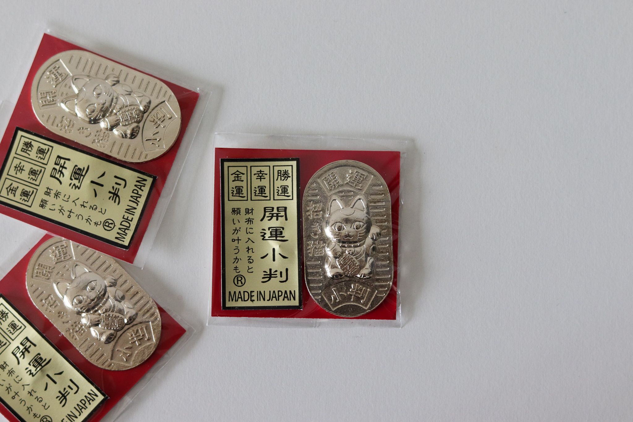 【Yourtableware】日本 開運 招財貓 小判 御守