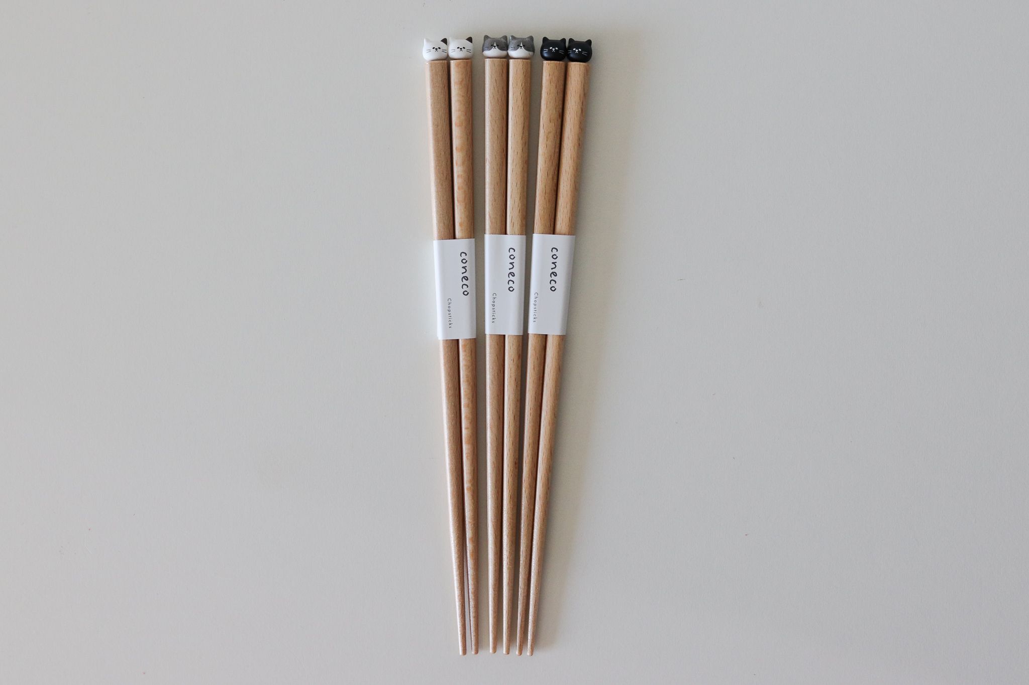 【Yourtableware】日本 CONECO 圓圓小貓 木筷