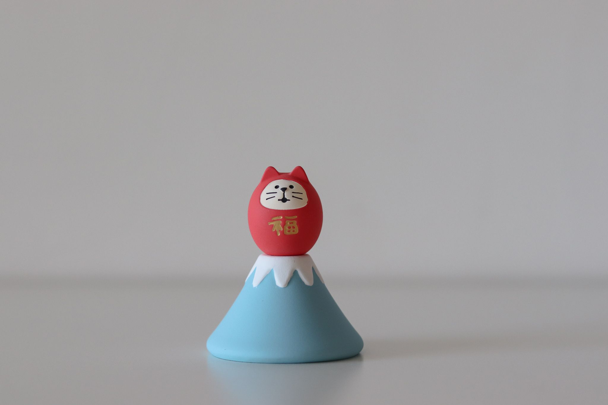 【Yourtableware】Decole 福貓達摩富士山