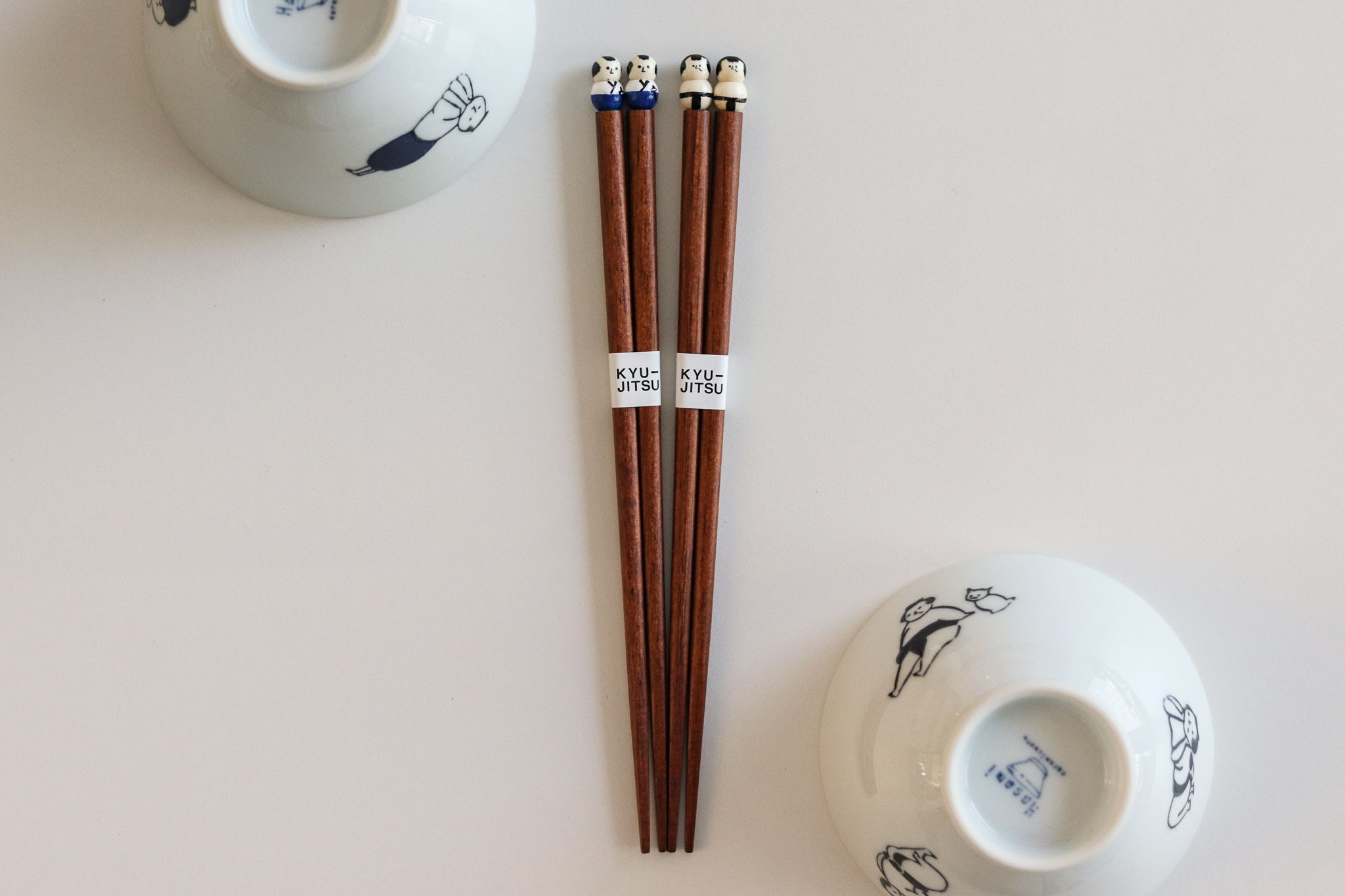 【Yourtableware】KYU-JITSU 相撲 侍衛 立體造型木筷