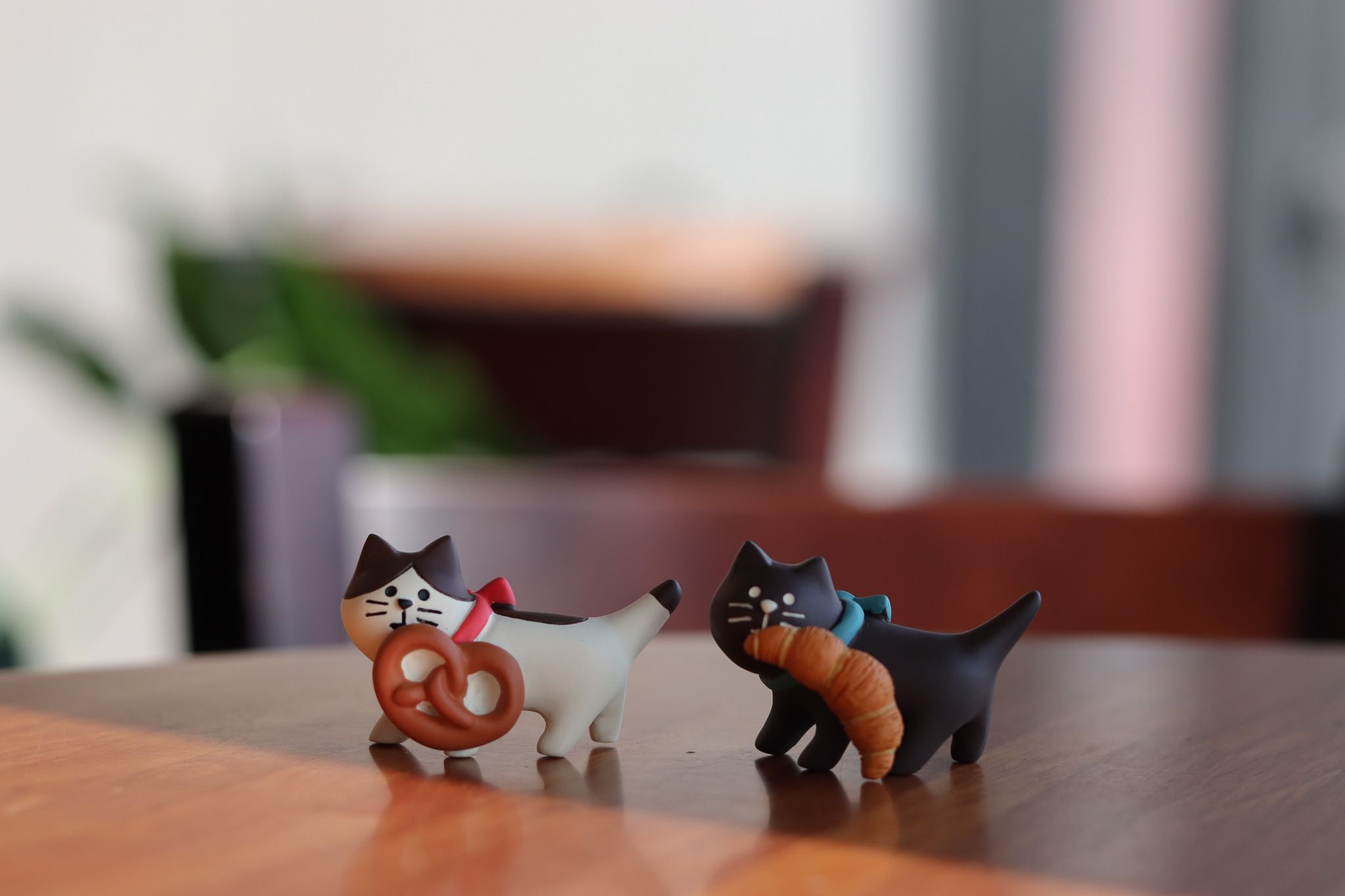 【Yourtableware】DECOLE 貓咪叼麵包系列