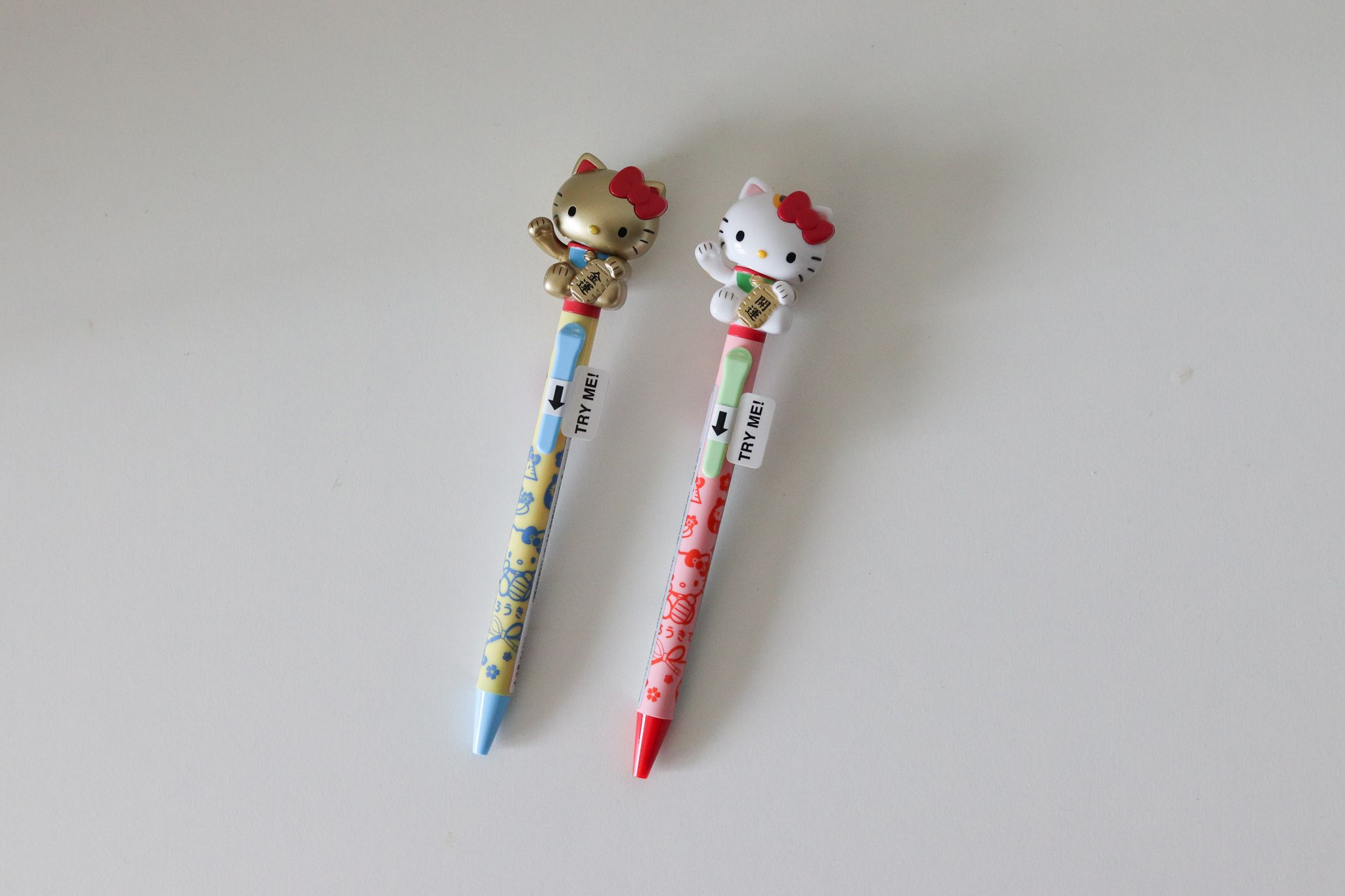 Sanrio 三麗鷗 日本限定 Hello Kitty 招財貓 原子筆