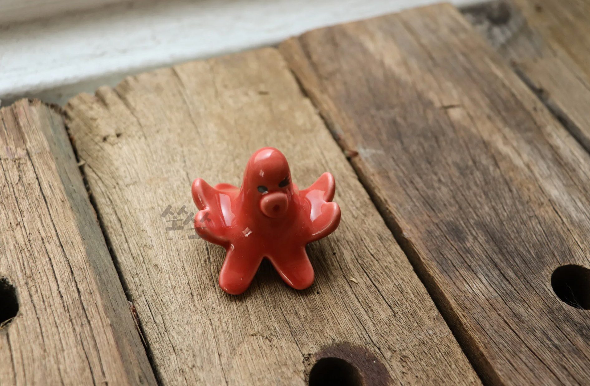 日本 手作 深夜食堂 章魚香腸造型筷架