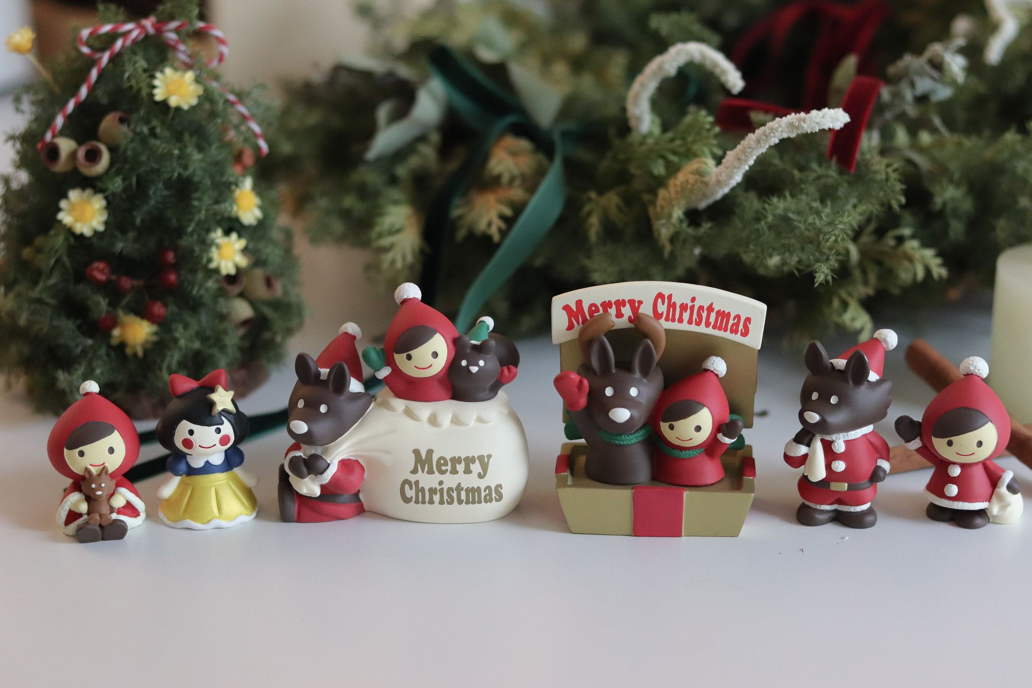 【Yourtableware】DECOLE 加藤真治小紅帽 大野狼 白雪公主 聖誕節限定 擺飾