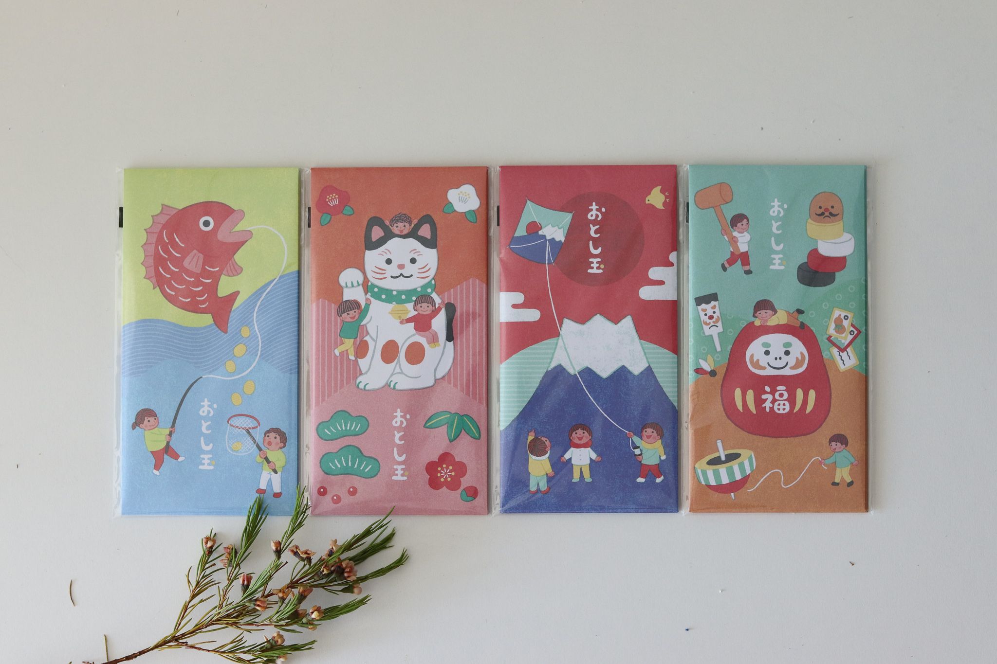 日本 Maruai 緣起物 紅包袋