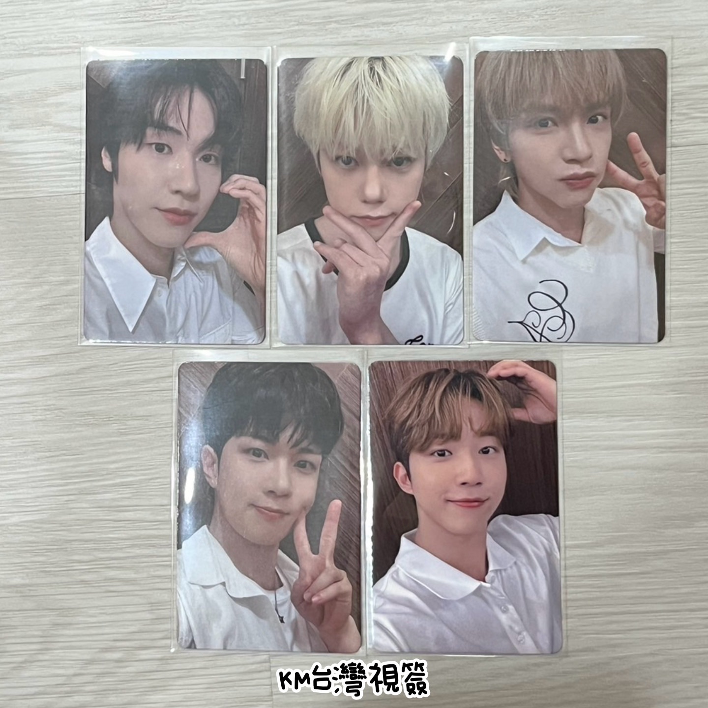 KM 台灣視簽 特典卡 Everlasting 簽售專