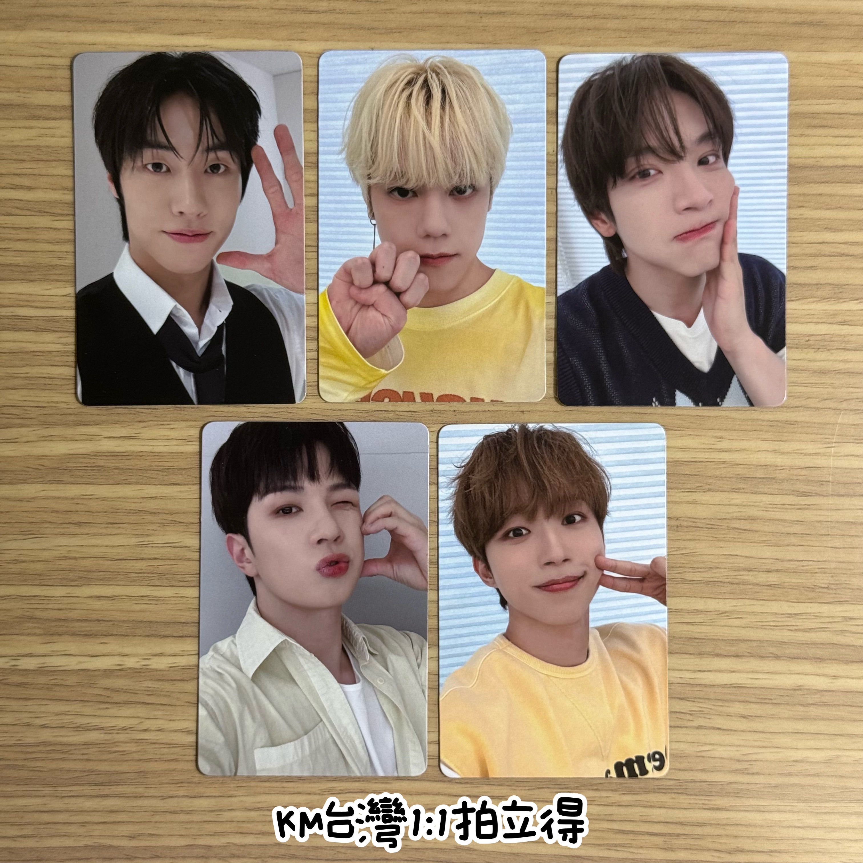 KM 台灣1:1拍立得 特典卡 Everlasting 簽售專