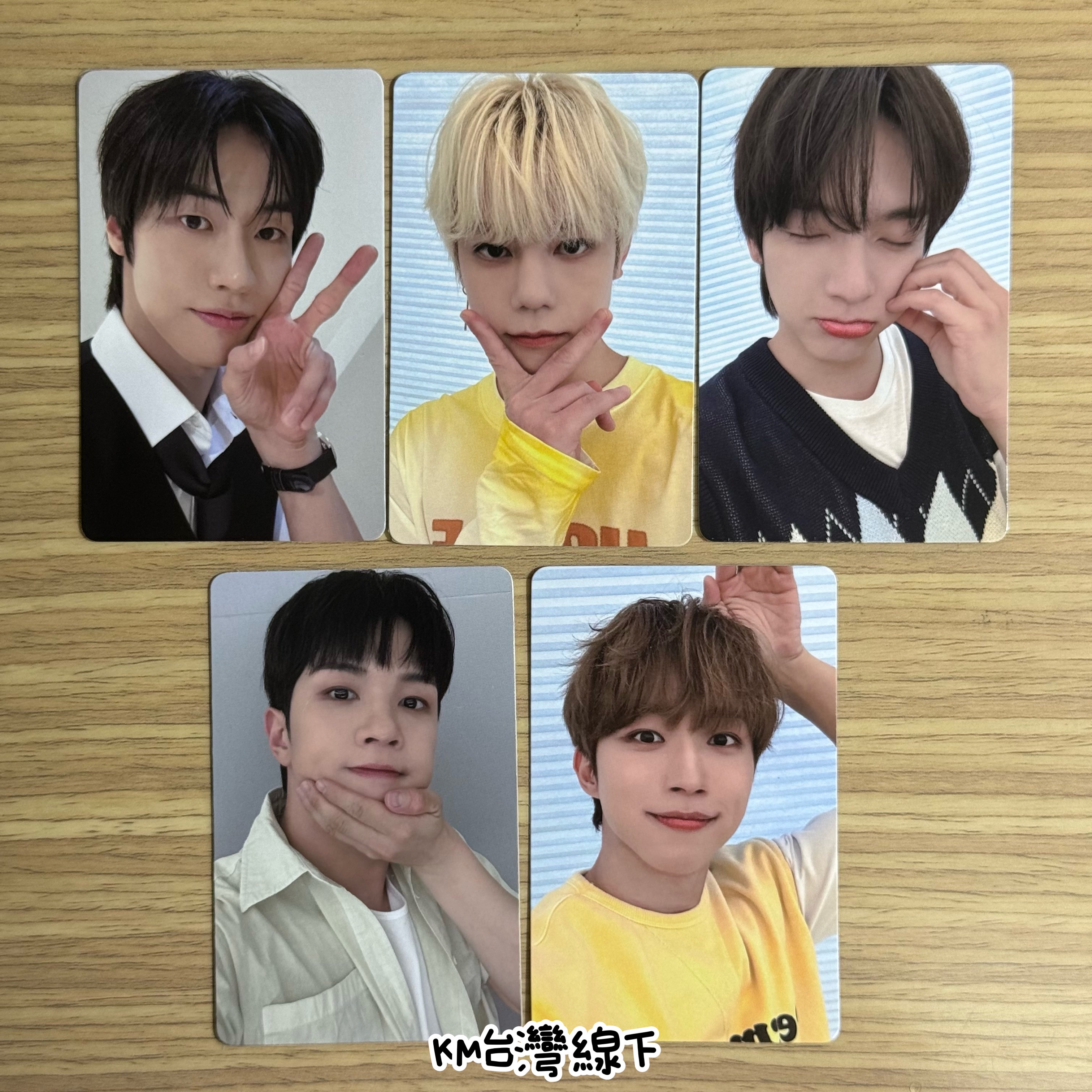 KM 台灣線下簽售 特典卡 Everlasting 簽售專