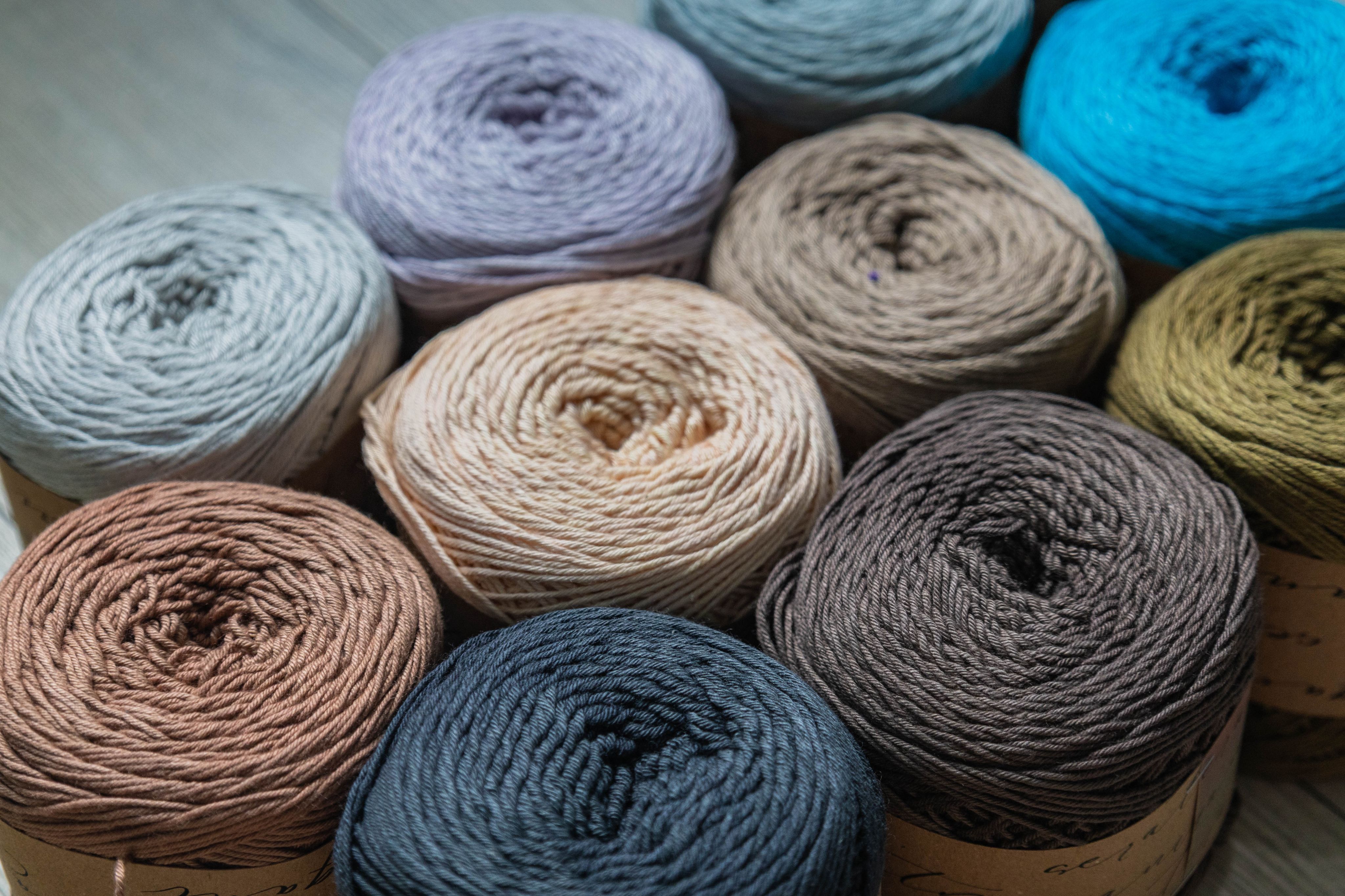 Combed Cotton Solid Yarn 純色精梳棉線（100g）