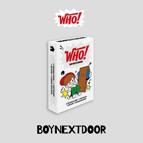 BOYNEXTDOOR 第一張單曲「WHO!（Weverse Albums ver.）」（韓國進口版）
