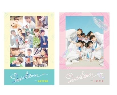Seventeen 第一張專輯「First `Love ＆ Letter`」（韓國進口版）