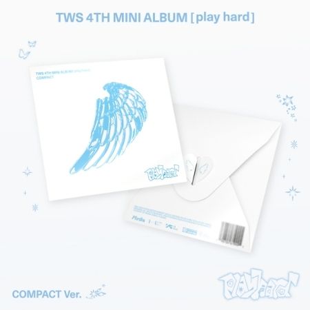 TWS （隨機版）第四張迷你專輯「play hard（COMPACT Ver.）」（韓國進口版）