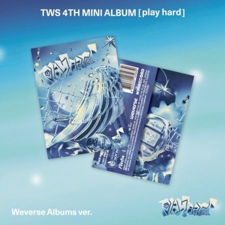TWS 第四張迷你專輯「play hard（Weverse Albums Ver.）」（韓國進口版）