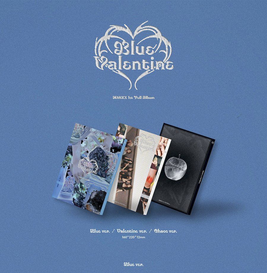 NMIXX （三版合購版）第一張正規專輯「BLUE VALENTINE」（韓國進口版）