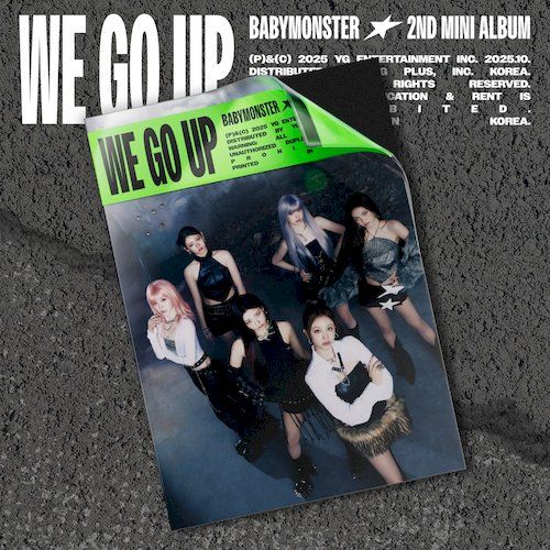 BABYMONSTER （WE版）第二張迷你專輯「WE GO UP」（韓國進口版）